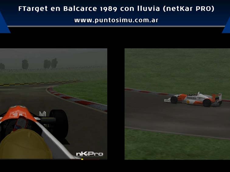 Video: FTarget en Balcarce 1989 con lluvia (netKar PRO)